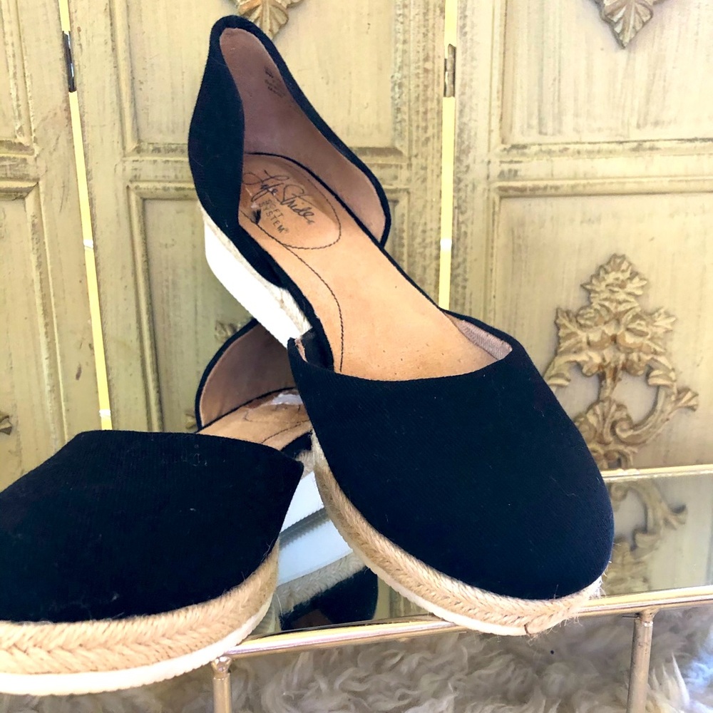 Black Life Stride Soft System Sandal Espadrilles